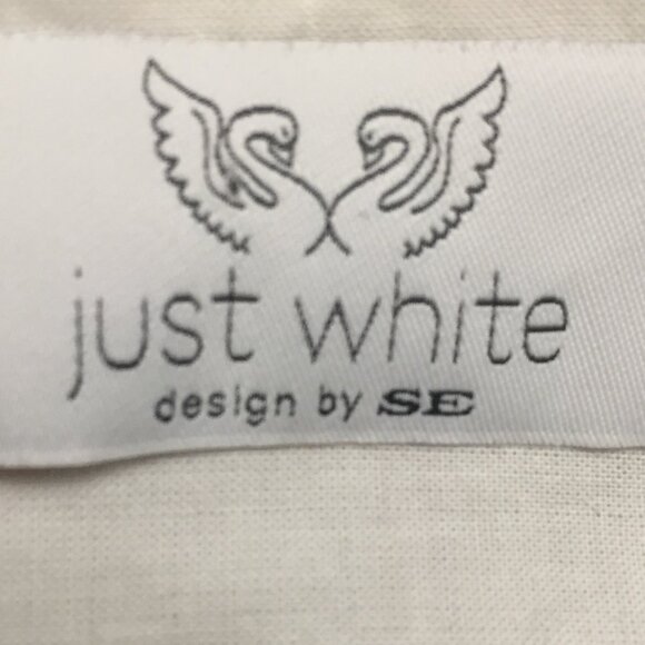 JUST WHITE DESIGN by SE FLORAL PRINT SHIRTS SIZE 42 - Picture 8 of 8